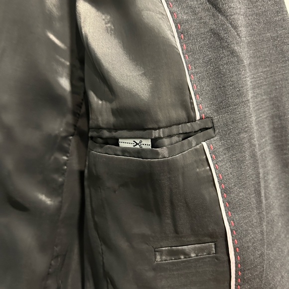 Vintage J Crew Charcoal Wool Suit - Picture 4 of 8